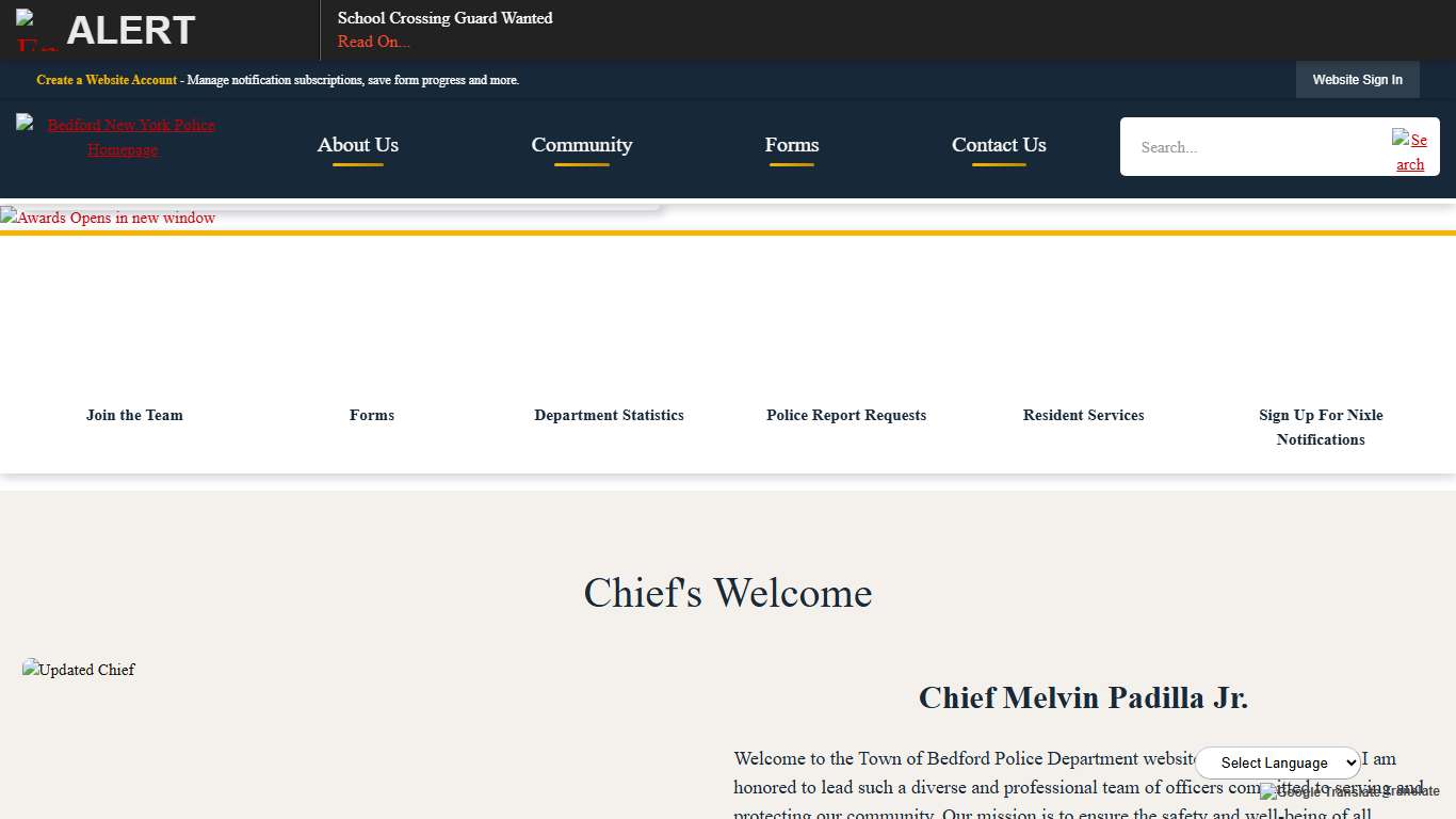 Police | Town of Bedford, NY